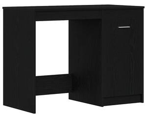 Biurko czarny dÄ b 100 x 50 x 76 cm materiaÅ drewnopochodny