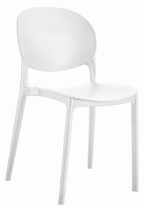 Krzesło plastikowe RAWA białe