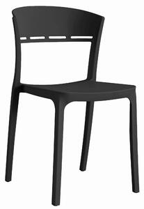 Plastikowe krzesło COCO czarne
