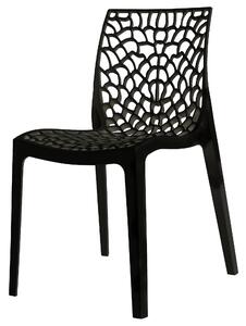 Plastikowe krzesło BAFO czarne