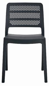 Plastikowe krzesło PAGI czarne