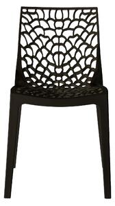 Plastikowe krzesło BAFO czarne