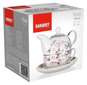 Banquet Zestaw do herbaty ROSE 400 + 220 ml