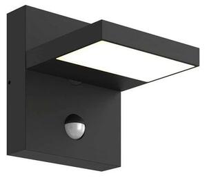 Lucande - Silvan Zewnętrzna Lampa Ścienna w/Sensor Graphite/White