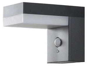 Lindby - Chioma LED Solarna Ścienna Lampa Ogrodowa w/Sensor Dark Grey