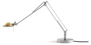 Luceplan - Berenice Lampa Stołowa 30x30 Mosiądz/Aluminium
