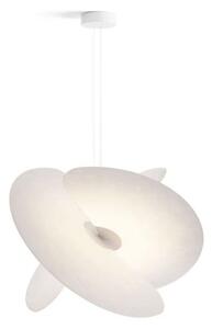 Luceplan - Levante Lampa Wisząca Large Matt White/White
