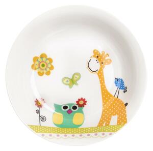 Orion Głęboki talerz dla dzieci Giraffe, 19 cm