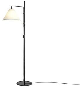 MARSET - Funiculi Fabric Lampa Podłogowa Czarno-Biała