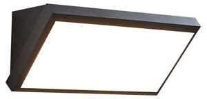 Lindby - Abby Zewnętrzna Lampa Ścienna w/Sensor Dark Grey/White