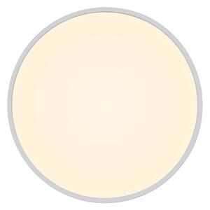 Nordlux Inteligentna lampa sufitowa Oja Smart, możliwość ściemniania, biały / opal, kuchnia, tworzywo sztuczne