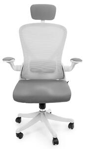 Krzesło biurowe ergonomiczne ARON - biały