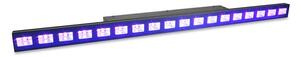 Beamz LCB48, listwa UV LED, 18 x UV LED 3 W, 9 kanałów DMx, funkcja Master/Slave, kolor czarny