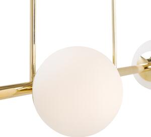 Lampa sufitowa kule złoto-biała ESSO 4