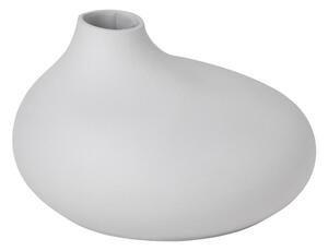 Jasnoszary porcelanowy wazon (wysokość 13 cm) Nona – Blomus