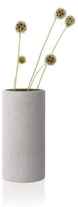 Jasnoszary wazon Blomus Bouquet, wys. 24 cm