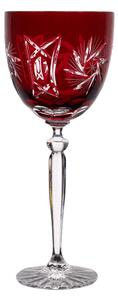 Molendi Rubin kieliszki kryształowe do wina, 6szt, 280ml
