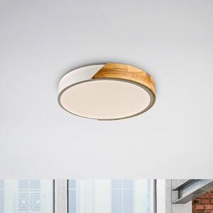 JUST LIGHT. GmbH Lampa sufitowa Bila, jasne drewno, salon / jadalnia, drewno