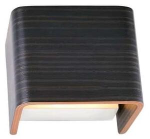SLV - Mana Square Lampa Ścienna DTW H10xL12 Grey/Brown