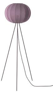 Made By Hand - Knit-Wit 45 Round Lampa Podłogowa Wysoka Burgundy
