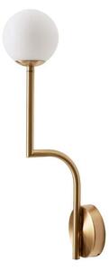Pholc - Mobil 46 Lampa Ścienna Hardwired Brass/Opal