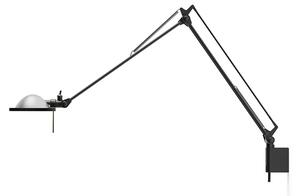 Luceplan - Berenice Lampa Ścienna 45x45 Alu Metal/Czarna