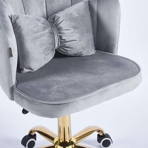 EMWOmeble Krzesło obrotowe muszelka DC-6091S szare #20