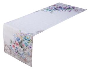 Bieżnik z nadrukiem KWIATOWY ROZKWIT 45 x 140 cm