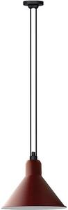Lampe Gras - 322 XL Lampa Wisząca Stożkowa Czerwona