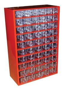Metalowy organizer wiszący 6750 – 60 przegródek (MARS 212383)