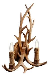 Lindby - Fibi Lampa Ścienna Brown