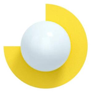 Swedish Ninja - Candy Big Circle 270 L Lampa Ścienna Sunshine Yellow