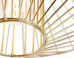 Designerska lampa sufitowa złota - Zahra Oswietlenie wewnetrzne