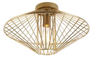 Designerska lampa sufitowa złota - Zahra Oswietlenie wewnetrzne