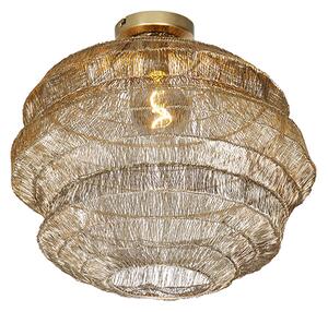 Orientalna lampa sufitowa złota 45 cm - Vadi Oswietlenie wewnetrzne