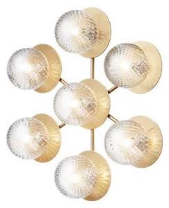 Nuura Aps - Liila Star Lampa Ścienna/Sufitowa Nordic Gold/Optic Clear Nuura