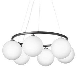 Nuura Aps - Miira 6 Circular Żyrandol Rock Grey/Opal White Nuura