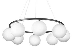 Nuura Aps - Miira 8 Circular Żyrandol Rock Grey/Opal White Nuura