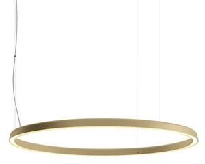 Luceplan - Compendium Circle LED Lampa Wisząca Ø110 Brass