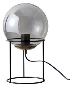 Dyberg Larsen - Moon Lampa Stołowa Smoked Glass H34 Ø20 DybergLarsen
