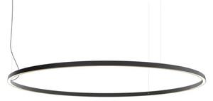 Luceplan - Compendium Circle LED Lampa Wisząca Ø200 Black