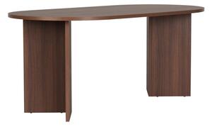 Stół w dekorze orzecha 89,5x180 cm Sablin – Kalune Design