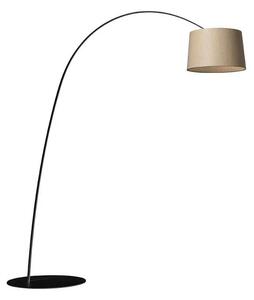 Foscarini - Twiggy LED Lampa Podłogowa Black/Wood