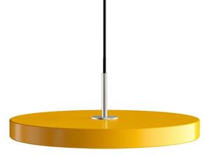 UMAGE - Asteria Lampa Wisząca Medium Saffron Yellow/Steel Top