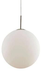 Lindby - Rhona Lampa Wisząca White/Nickel