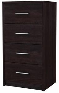 Minimalistyczna komoda z szufladami wenge - Gopox 5X