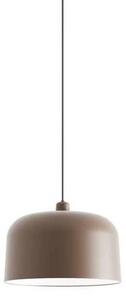 Luceplan - Zile Lampa Wisząca Ø40 Matt Brick Red