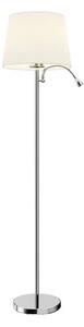 Lindby - Benjiro Lampa Podłogowa White/Chrome