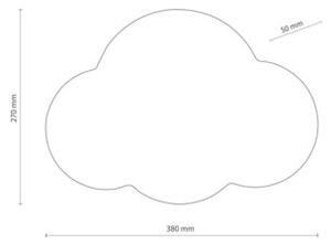 Kinkiet dziecięcy CLOUD 4966 TK Lighting – błękitna lampa ścienna do pokoju dziecka, 2xG9, nowoczesna, polska produkcja