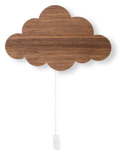 Ferm LIVING - Cloud Lampa Ścienna Smoked Oak
